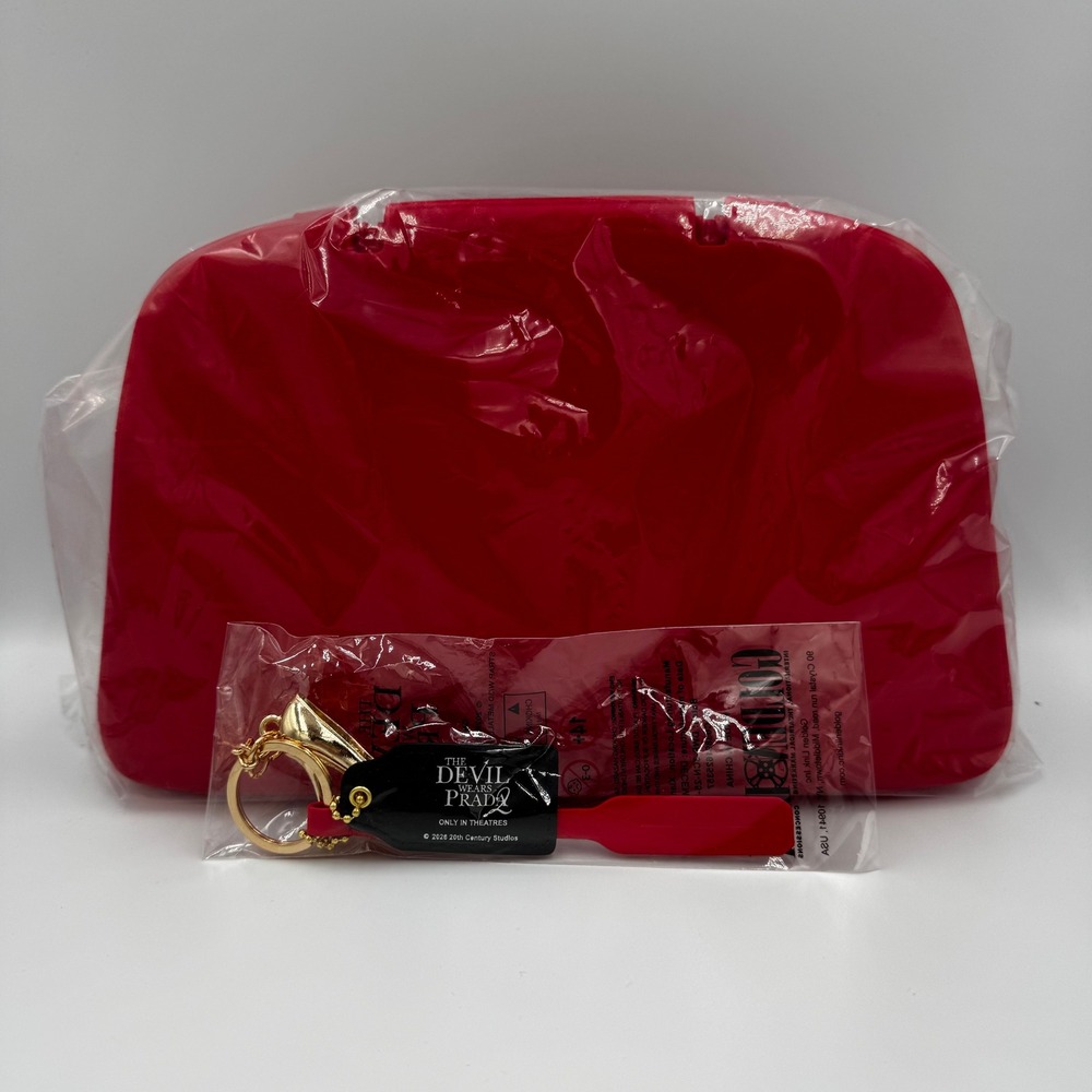 Devil Wears Prada 2 Handbag Popcorn Bucket & Keychain, AMC Theater Exclusive!!